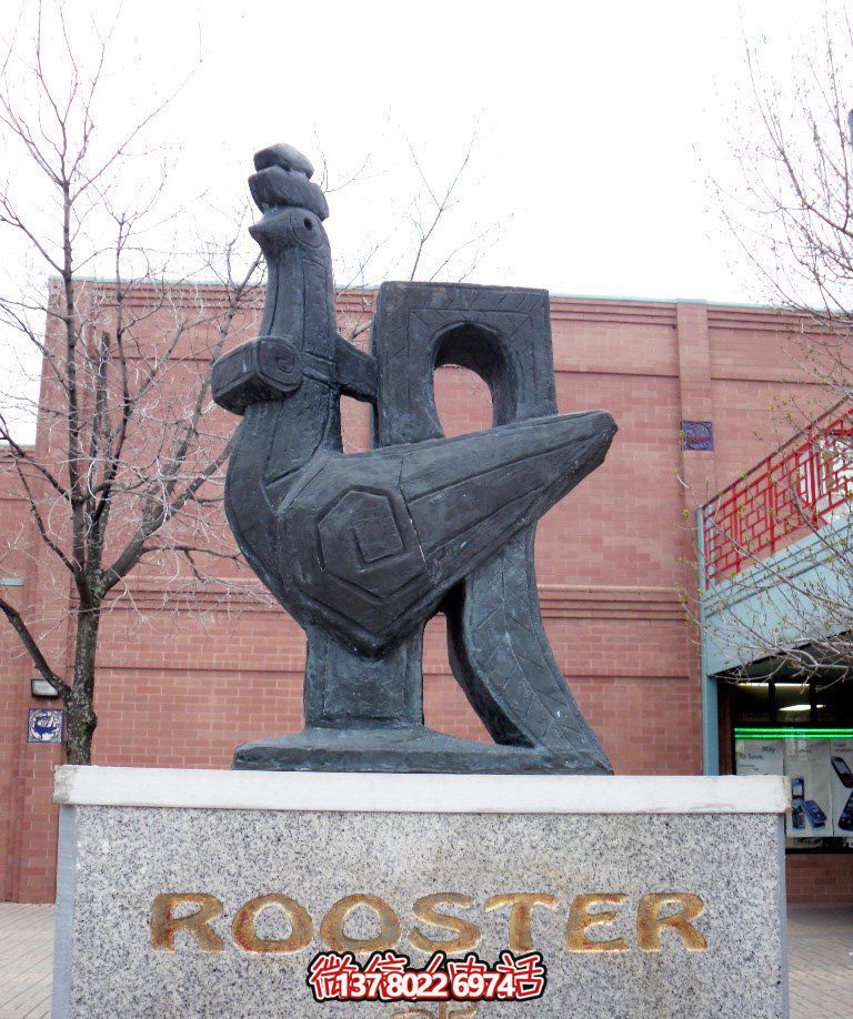 玻璃鋼創(chuàng)意雞雕塑,點(diǎn)亮街道美景 玻璃鋼創(chuàng)意雞雕塑,點(diǎn)亮街道美景
