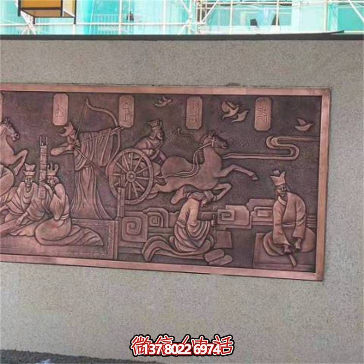 全方位視覺藝術裝飾——室內外雕塑、浮雕、壁畫、銅雕的完美結合