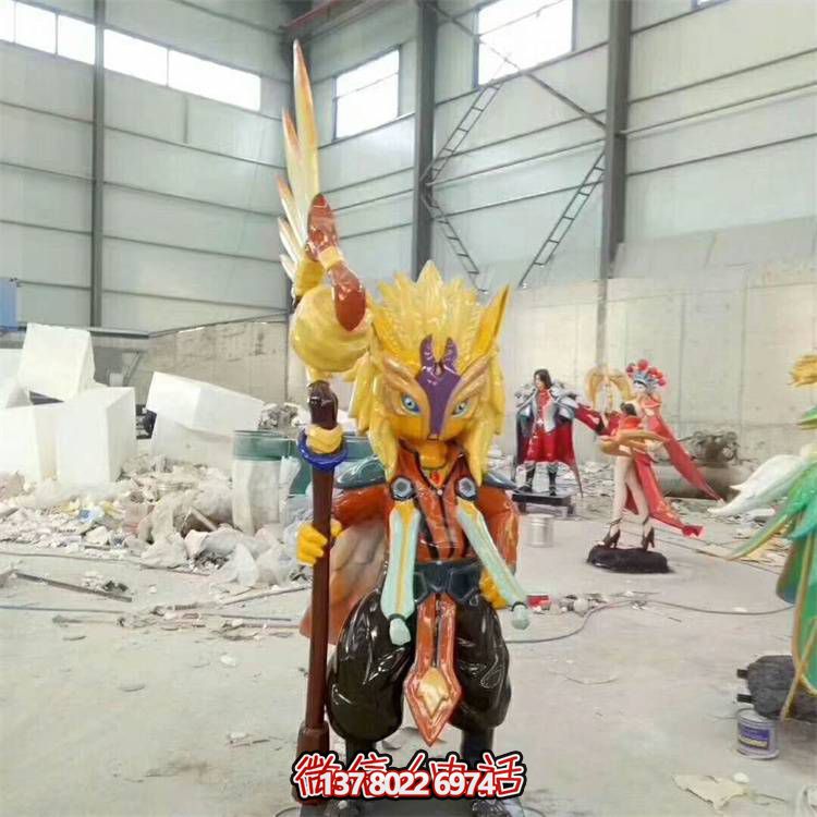 玻璃鋼彩繪擺件——一款來自動(dòng)漫世界的藝術(shù)品