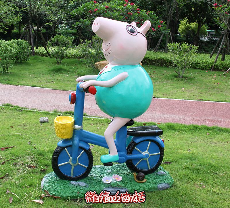 玻璃鋼雕塑裝置，點綴公園景觀