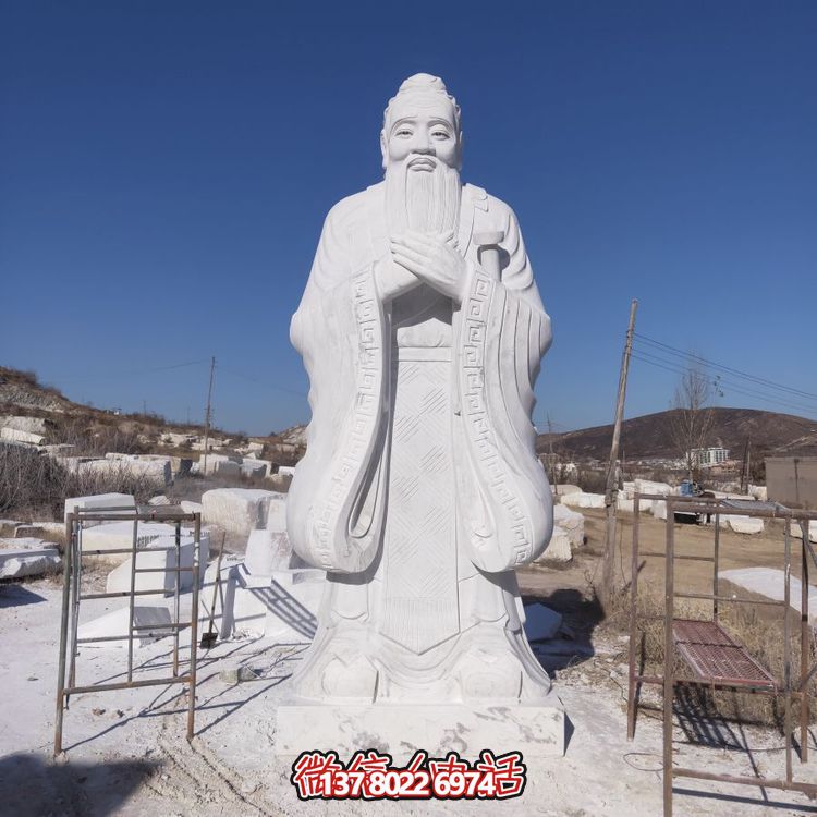 漢白玉雕塑——傳承歷史文化，喚起名人記憶