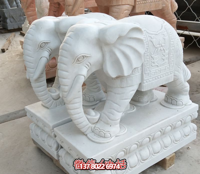 漢白玉雕塑,招財(cái)大象,令您鎮(zhèn)宅景區(qū)庭院更加迷人 漢白玉雕塑,招財(cái)大象,令您鎮(zhèn)宅景區(qū)庭院更加迷人