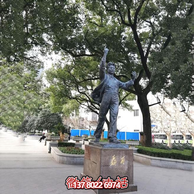 城市街道名人雕塑銅雕著名音樂節聶耳雕塑 城市街道名人雕塑銅雕著名音樂節聶耳雕塑