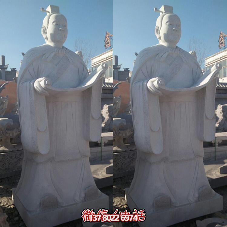 大理石雕刻古代人物雕塑景區(qū)戶(hù)外廣場(chǎng)擺件