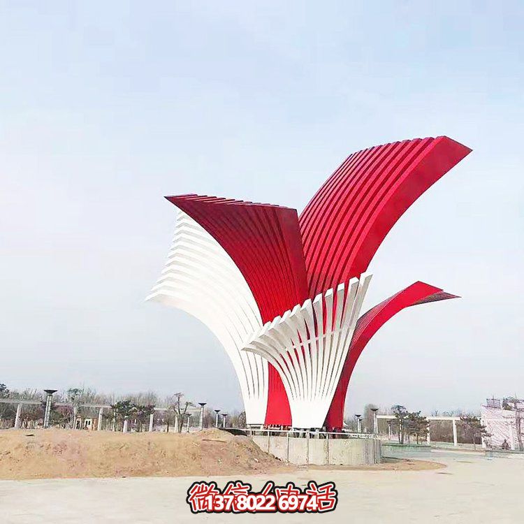 戶(hù)外廣場(chǎng)大型幾何抽象創(chuàng)意園林景觀動(dòng)物雕塑