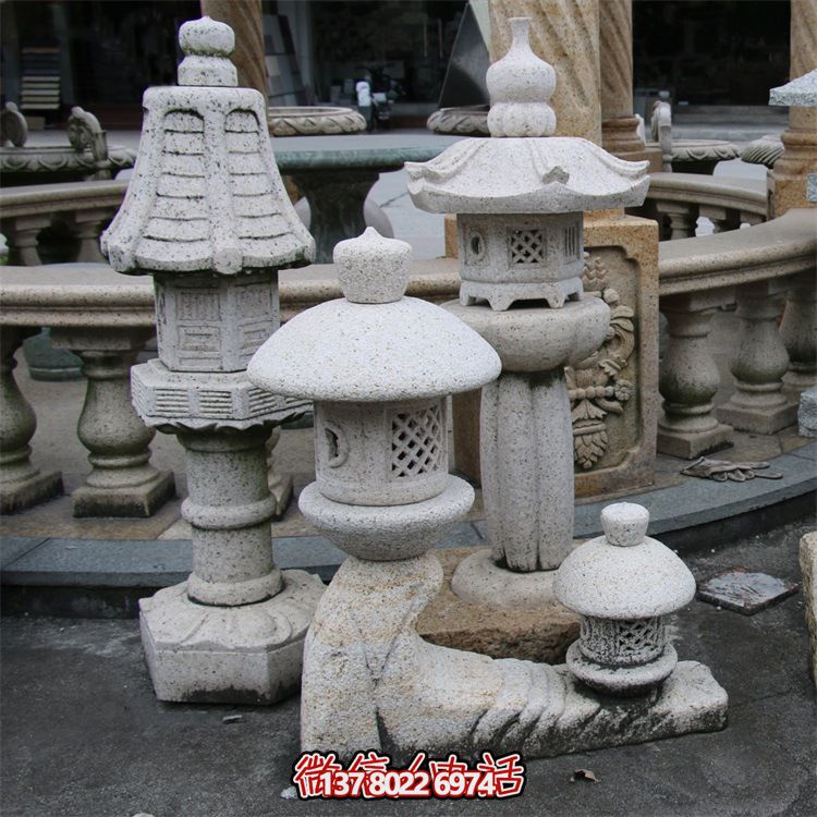 庭院景觀(guān)石燈籠藝術(shù)設(shè)計(jì)幾何石雕工藝品擺件 庭院景觀(guān)石燈籠藝術(shù)設(shè)計(jì)幾何石雕工藝品擺件