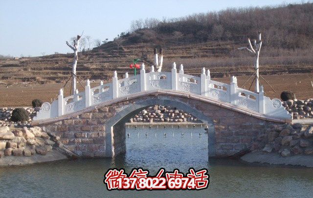 農場園林景區漢白玉拱橋石雕 農場園林景區漢白玉拱橋石雕